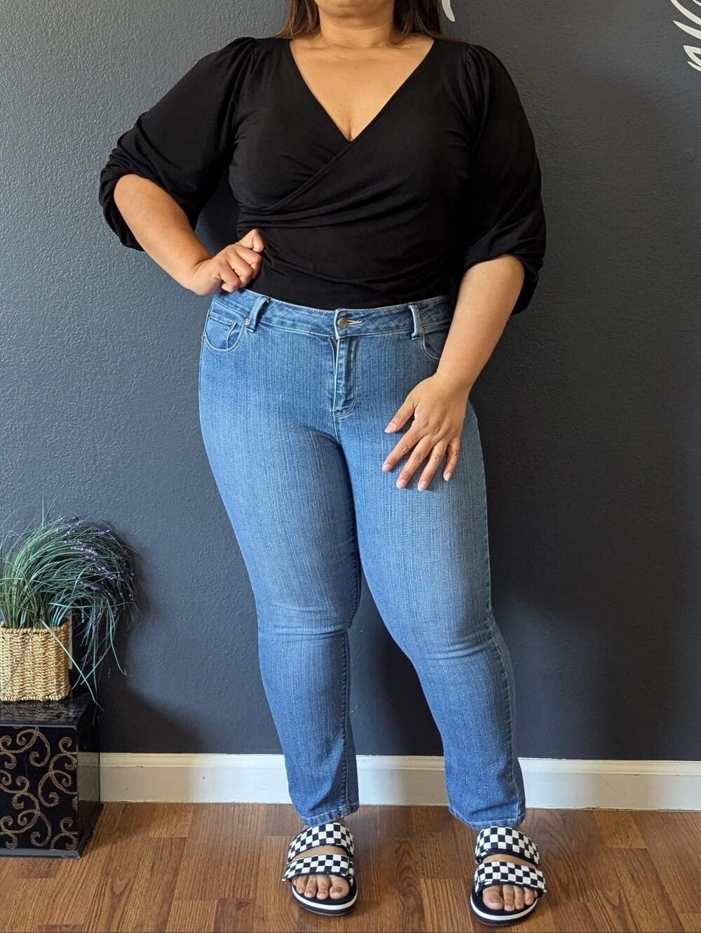 Dress Barn Cotton Blend Jeans